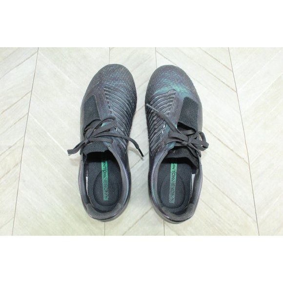 Nike Kid's ACC Jr Phantom Venom Elite FG Black Purple Soccer Cleats Size 5.5Y - Picture 6 of 9